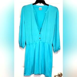 Haley and the Hound Aqua Stella Dress